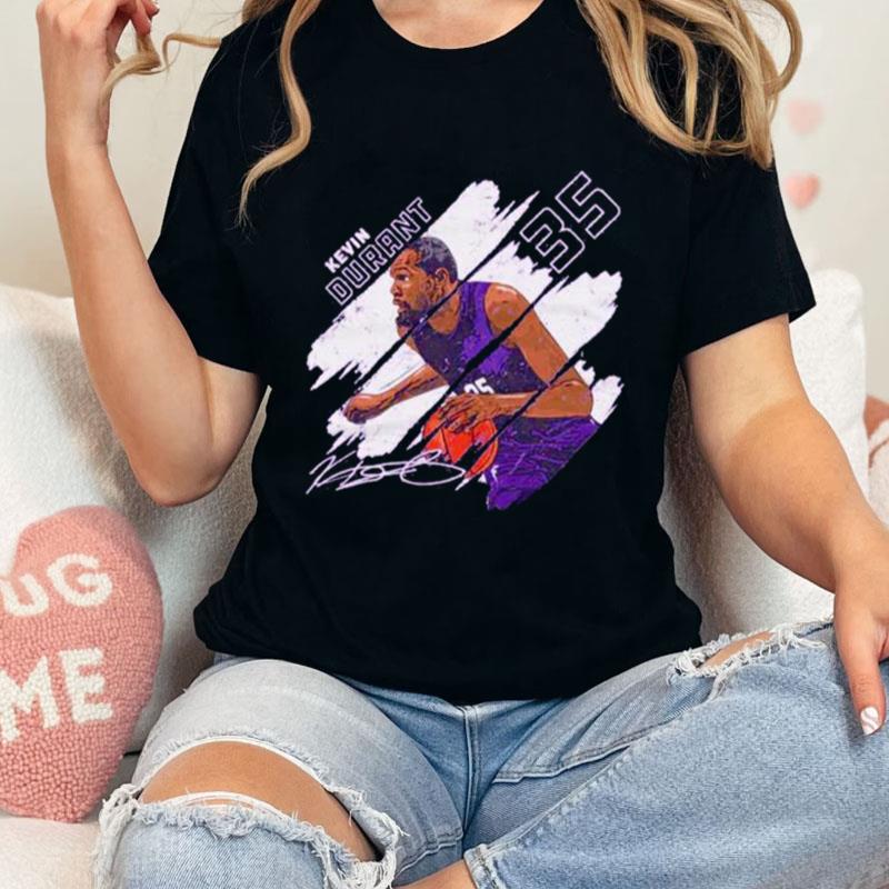 Kevin Durant Phoenix Suns Stripes Unisex T-Shirt Hoodie Sweatshirt