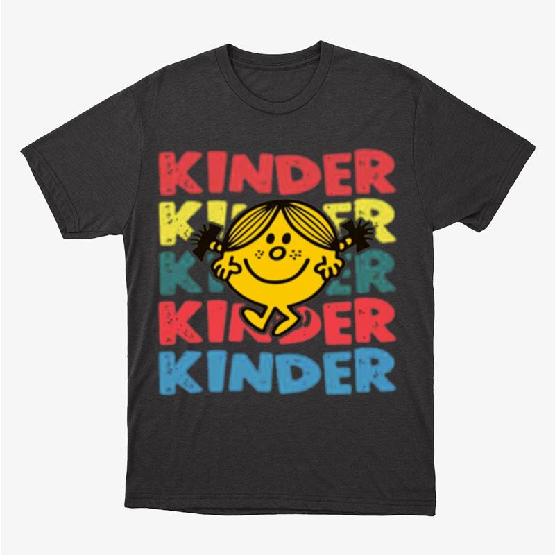 Little Miss Kinder Teacher Unisex T-Shirt Hoodie Sweatshirt