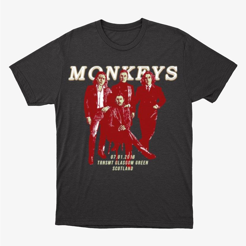 Live Glasgow Green Arctic Monkeys Unisex T-Shirt Hoodie Sweatshirt