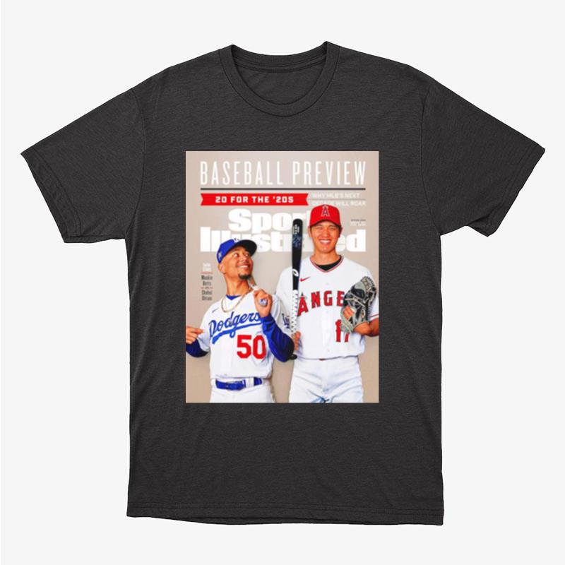 Los Angeles Dodgers Mookie Betts And Shohei Ohtani Los Angeles Angels Unisex T-Shirt Hoodie Sweatshirt