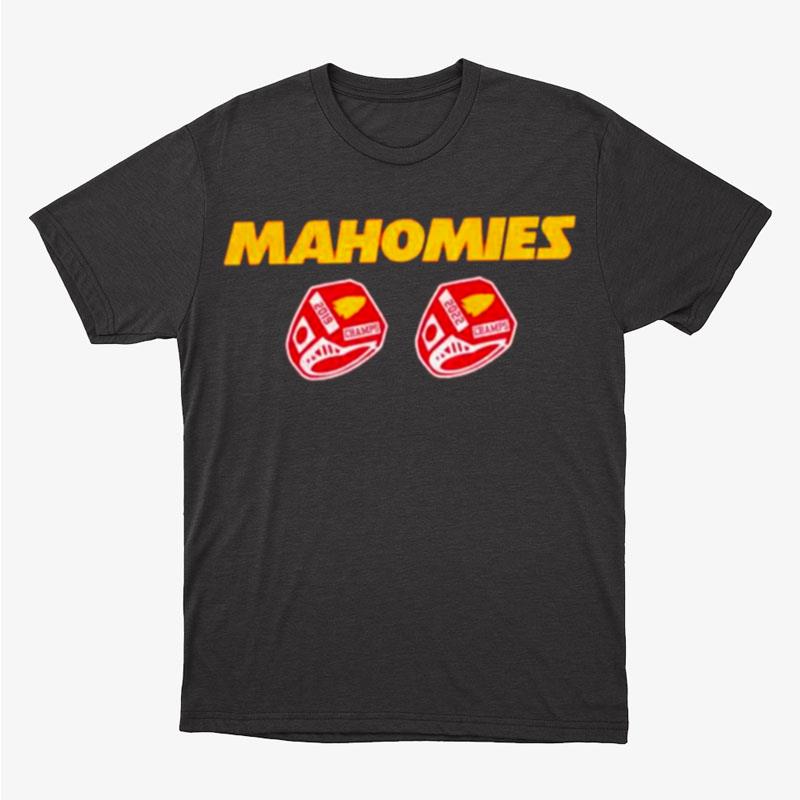 Mahomies 23 Championship Rings Kc Chiefs Unisex T-Shirt Hoodie Sweatshirt
