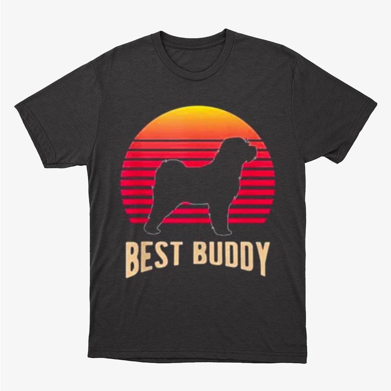 Maltese Terrier Dog Breed Best Buddy Vintage Unisex T-Shirt Hoodie Sweatshirt