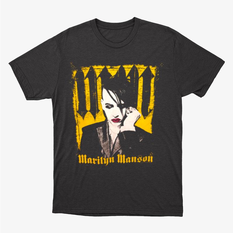 Marilyn Manson 2004 Against All Gods American Tour Black Goth Small Unisex T-Shirt Hoodie Sweatshirt