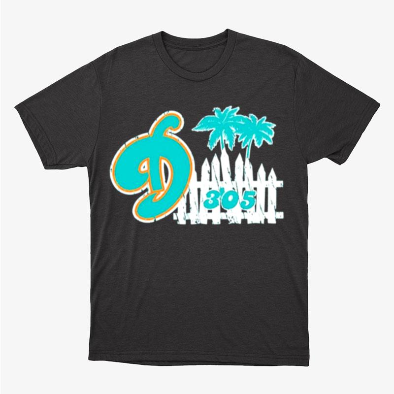 Miami Dolphins 305 Fense Unisex T-Shirt Hoodie Sweatshirt
