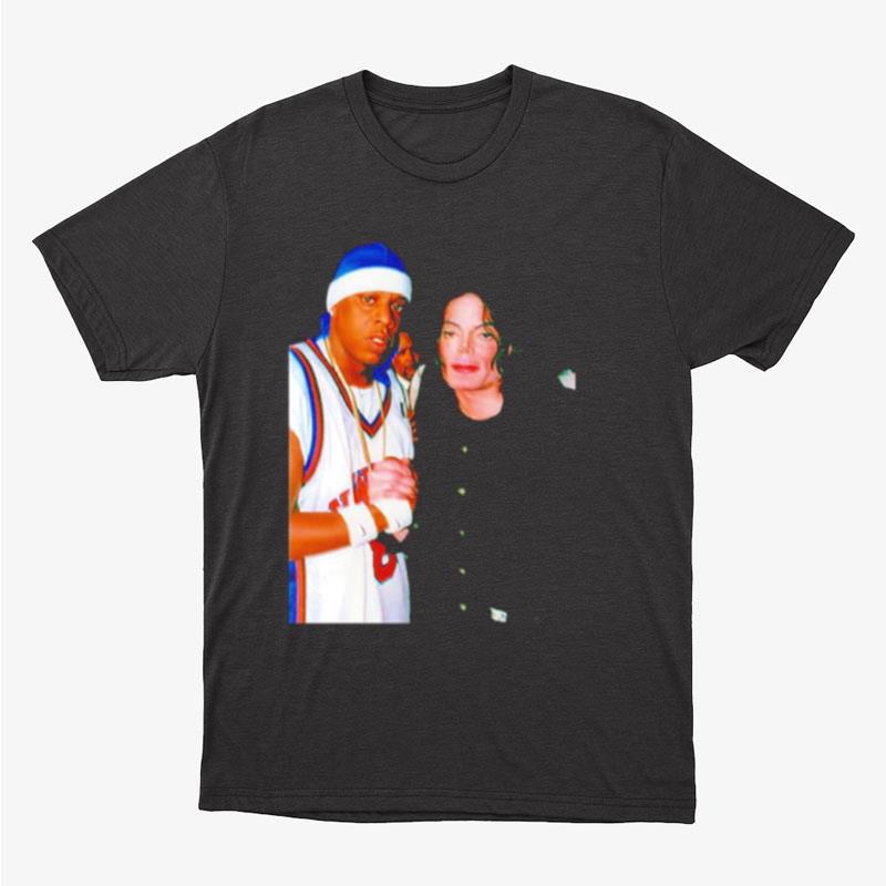Michael Jackson And Jay Z Unisex T-Shirt Hoodie Sweatshirt
