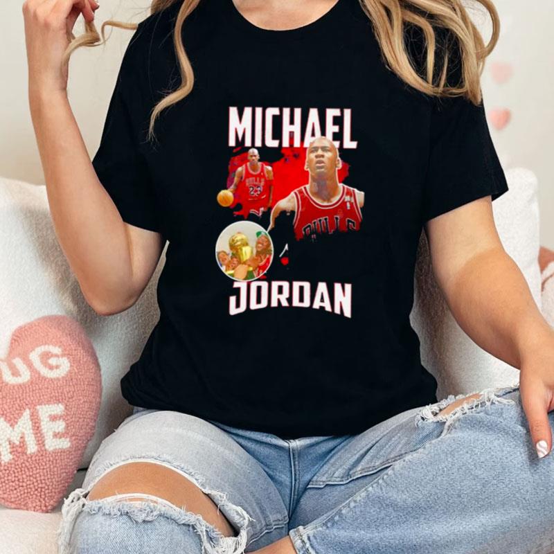 Michael Jordan Mj The Goat Chicago Bulls Unisex T-Shirt Hoodie Sweatshirt
