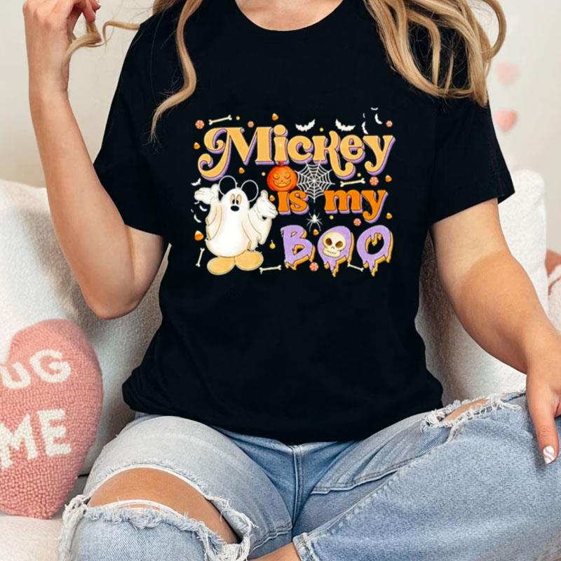Mickey Is My Boo Halloween Unisex T-Shirt Hoodie Sweatshirt
