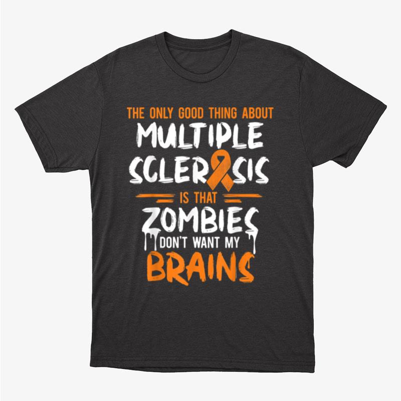 Multiple Sclerosis Awareness Ms Survivor Zombies Warrior Unisex T-Shirt Hoodie Sweatshirt