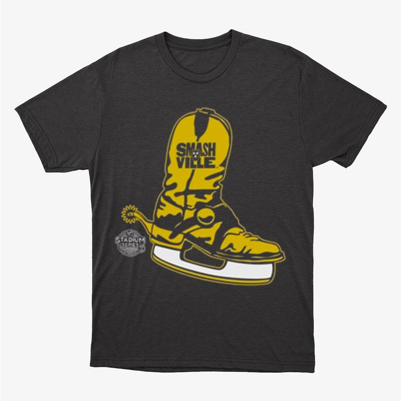 Nashville Predators Stadium Series Ls Skate Boot Unisex T-Shirt Hoodie Sweatshirt