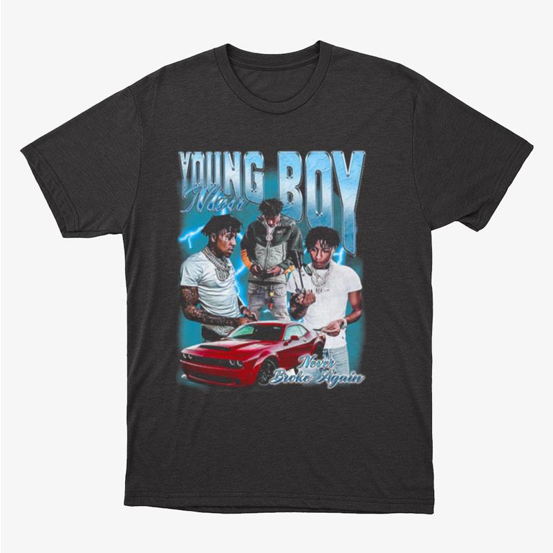 Nba Youngboy Retro Vintage Bootleg 90S Unisex T-Shirt Hoodie Sweatshirt