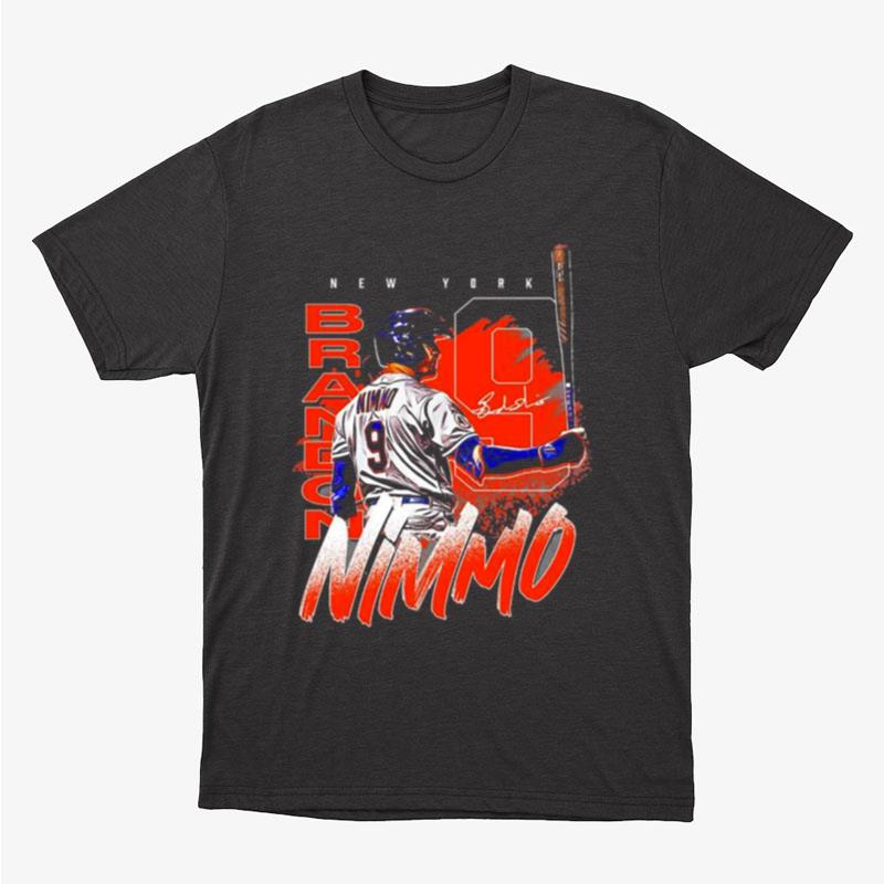 New York Baseball Brandon Nimmo Mlbpa Signature Unisex T-Shirt Hoodie Sweatshirt