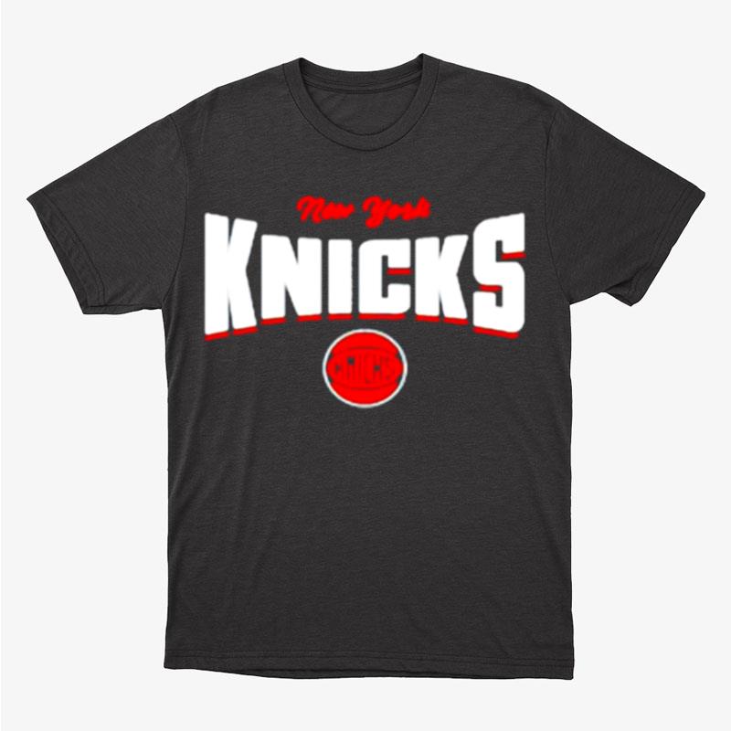 New York Knicks Word Arch Graphic Unisex T-Shirt Hoodie Sweatshirt