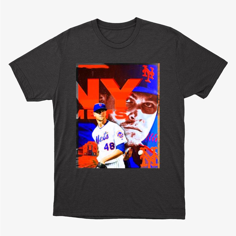 New York Mets Player Jacob Degrom Unisex T-Shirt Hoodie Sweatshirt