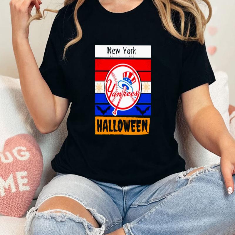 New York Yankees Halloween America Unisex T-Shirt Hoodie Sweatshirt