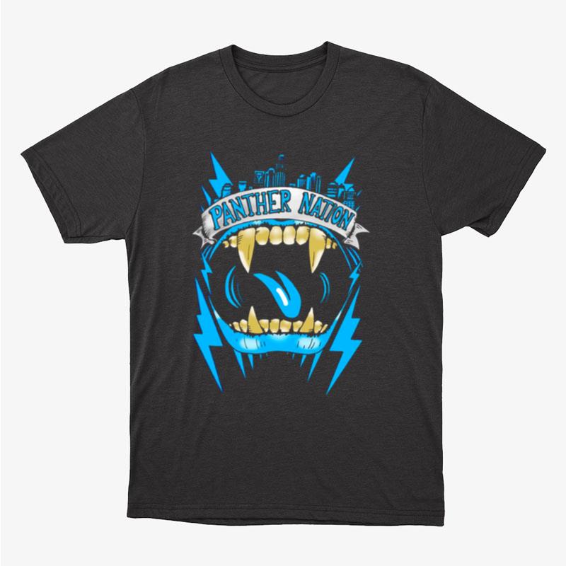 Panther Nation Cool Sports Design Carolina Panthers Unisex T-Shirt Hoodie Sweatshirt