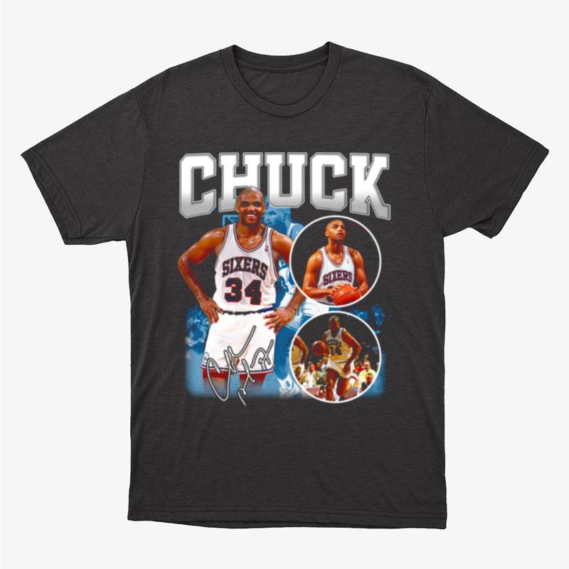 Phoenix Suns Charles Barkley Chuck Basketball Vintage Unisex T-Shirt Hoodie Sweatshirt