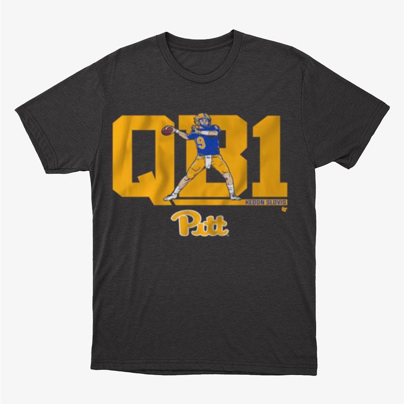 Pittsburgh Panthers Football Kedon Slovis Qb1 Unisex T-Shirt Hoodie Sweatshirt