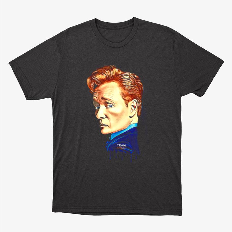 Portrait Conan O'Brien Cla Unisex T-Shirt Hoodie Sweatshirt