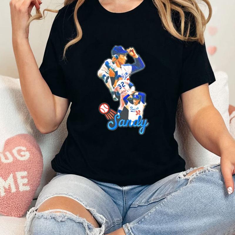 Sandy Koufax Los Angeles Dodgers Legend Unisex T-Shirt Hoodie Sweatshirt