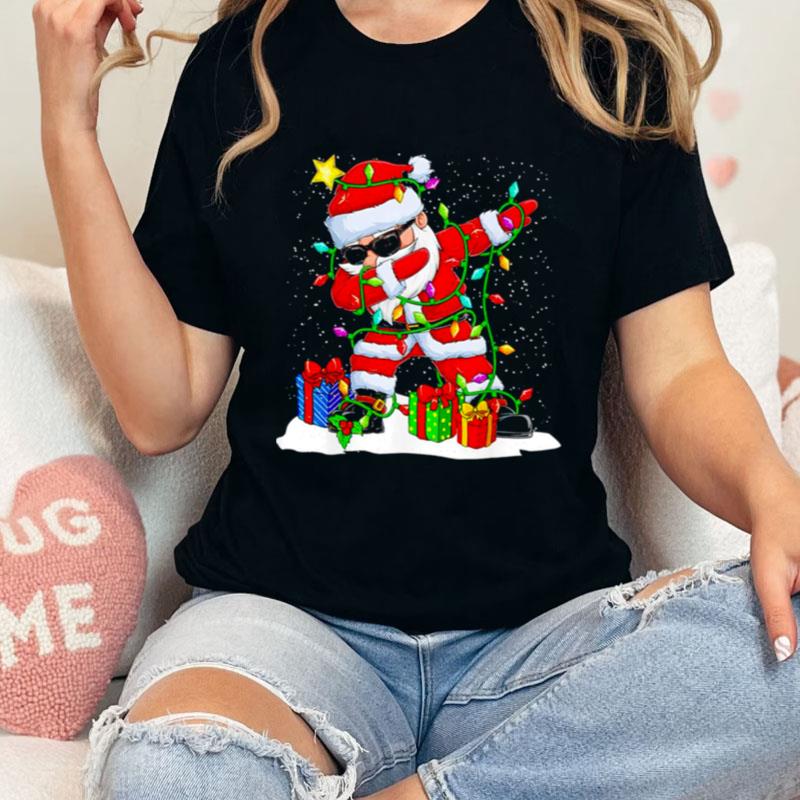 Santa Claus Dabbing Christmas Unisex T-Shirt Hoodie Sweatshirt