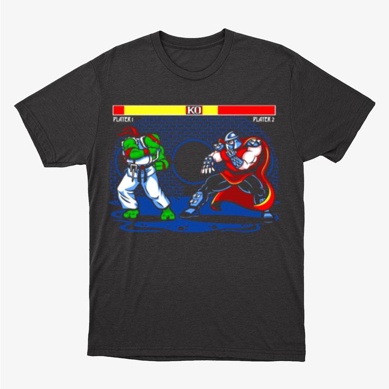 Sewer Fighter Teenage Mutant Ninja Turtles Street Fighter Unisex T-Shirt Hoodie Sweatshirt