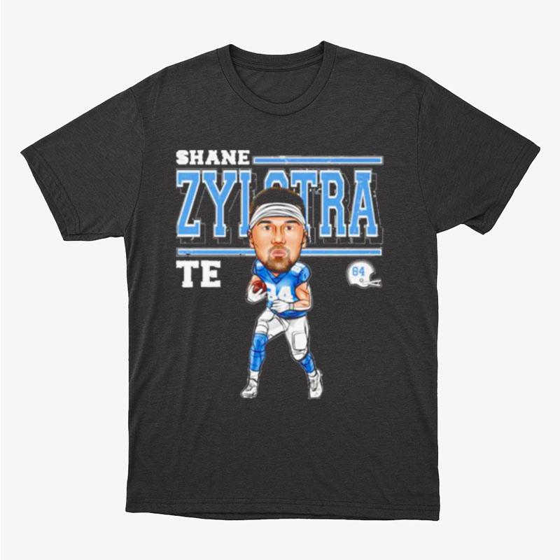 Shane Zylstra Detroit Lions Cartoon Unisex T-Shirt Hoodie Sweatshirt