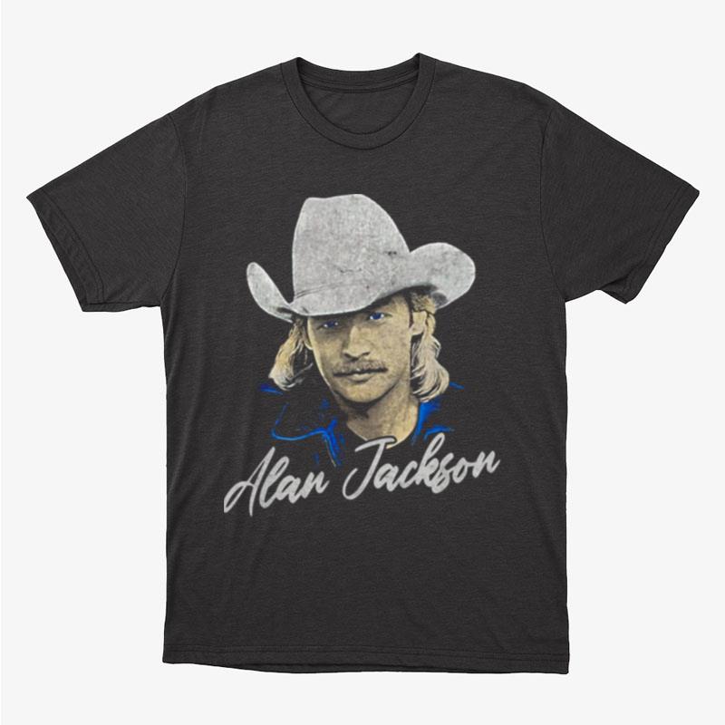 Singer Alan Jackson Vintage Unisex T-Shirt Hoodie Sweatshirt