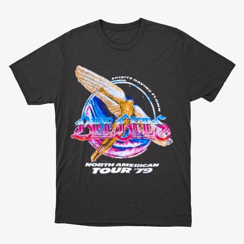 Spirits Having Flown Bee Gees North American Tour 79 Unisex T-Shirt Hoodie Sweatshirt