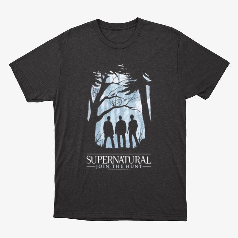 Supernatural Forest Silhouettes Unisex T-Shirt Hoodie Sweatshirt