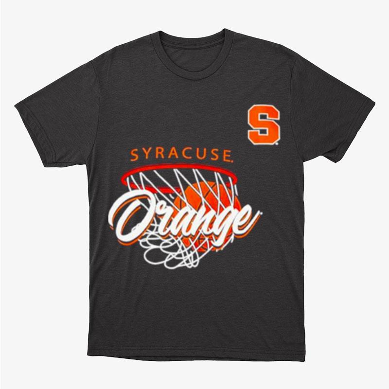 Syracuse Orange Blue Mad Hoops Unisex T-Shirt Hoodie Sweatshirt