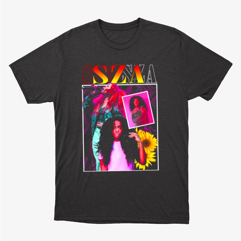Sza 90S Rapgirl Portrait Unisex T-Shirt Hoodie Sweatshirt