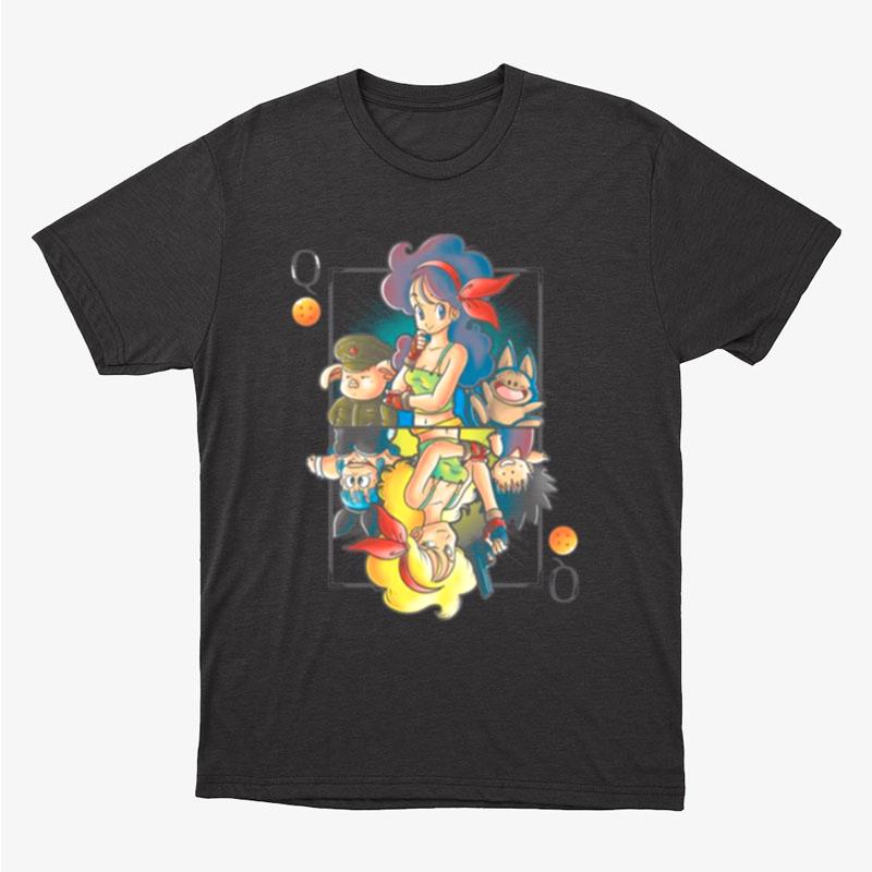 Transformer Card Bulma Goku Dragon Ball Unisex T-Shirt Hoodie Sweatshirt