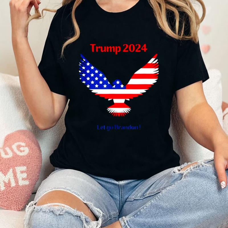 Trump 2024 Let Go Brandon Unisex T-Shirt Hoodie Sweatshirt
