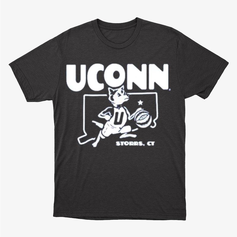 Uconn Hoops Logo Unisex T-Shirt Hoodie Sweatshirt