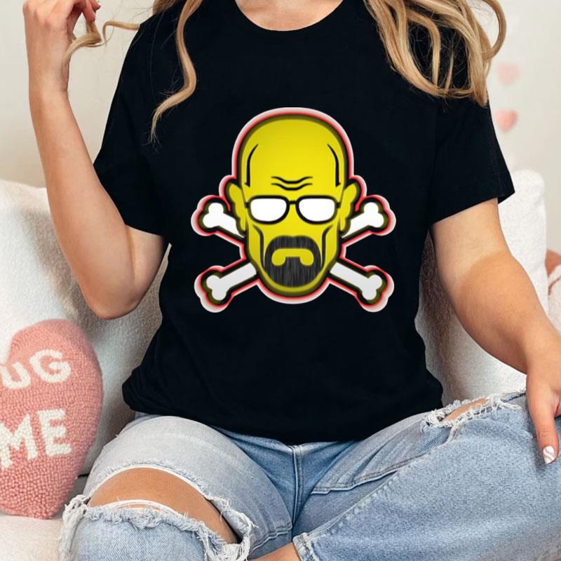 White Skull Of Heisenberg 88 Unisex T-Shirt Hoodie Sweatshirt