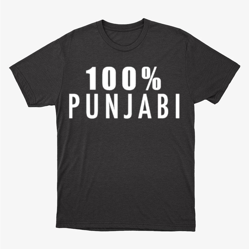 100 Pure Punjabi Quote Quality Fan Retro Unisex T-Shirt Hoodie Sweatshirt