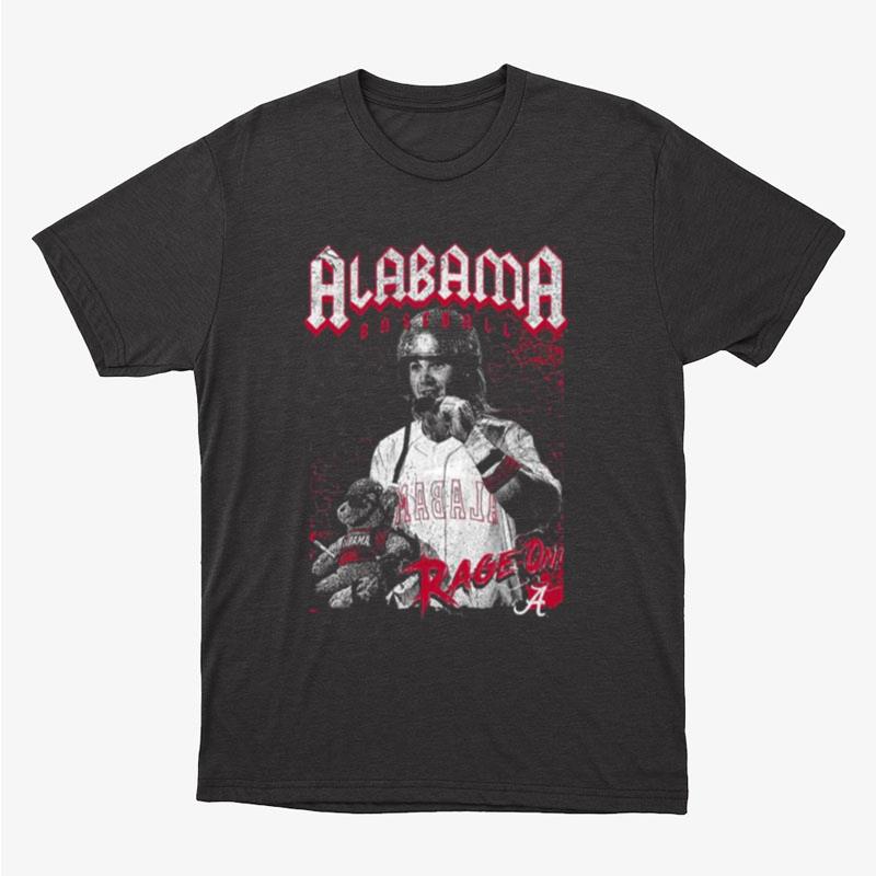 Alabama Baseball Rage On Unisex T-Shirt Hoodie Sweatshirt