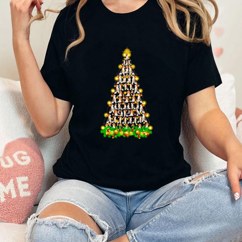 I Love The Beagles Christmas Tree Unisex T-Shirt Hoodie Sweatshirt