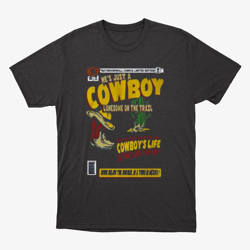 Inspired He's Just A Cowboy Song Thin Lizzy Unisex T-Shirt Hoodie Sweatshirt