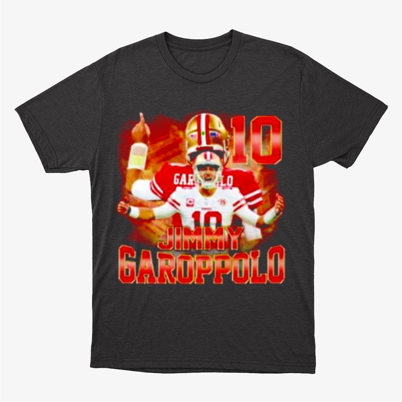 Jimmy Garoppolo Number San Francisco 49Ers Football Unisex T-Shirt Hoodie Sweatshirt