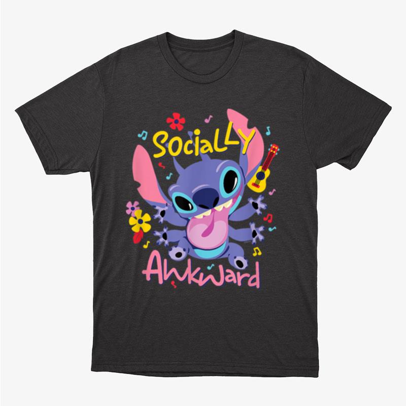 Lilo & Stitch Socially Awkward Unisex T-Shirt Hoodie Sweatshirt