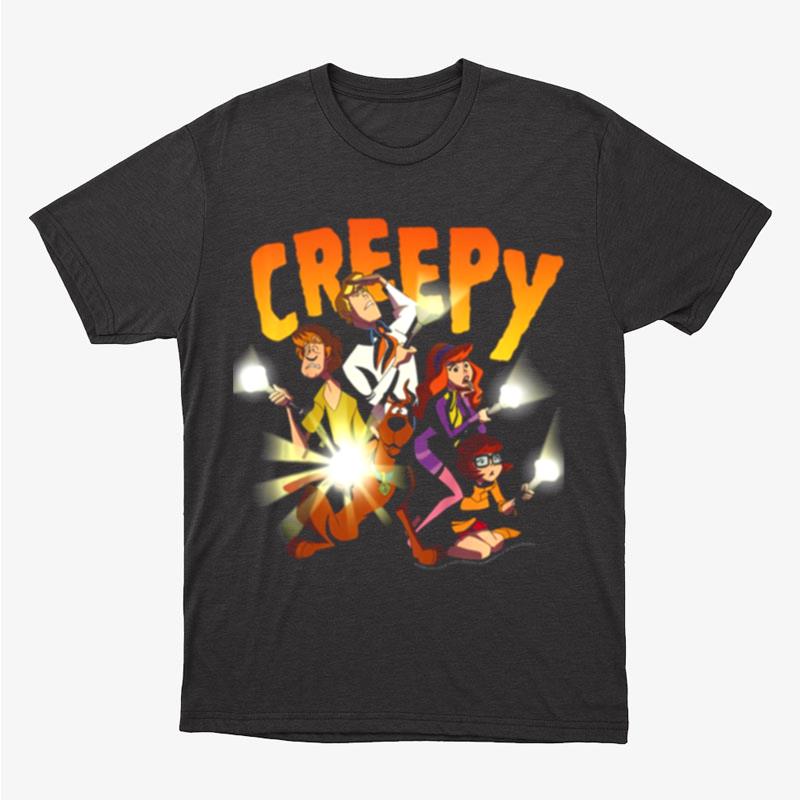 Mystery Gang Group Shot Creepy Scooby Doo Unisex T-Shirt Hoodie Sweatshirt