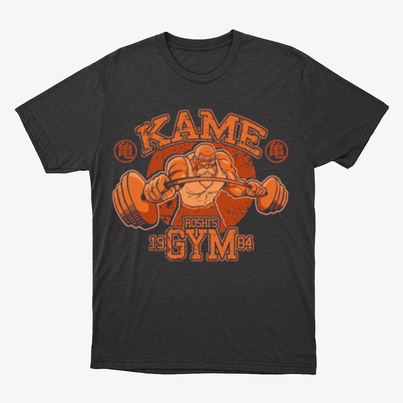 Roshi's Kame 1984 Gym One Piece Anime Unisex T-Shirt Hoodie Sweatshirt