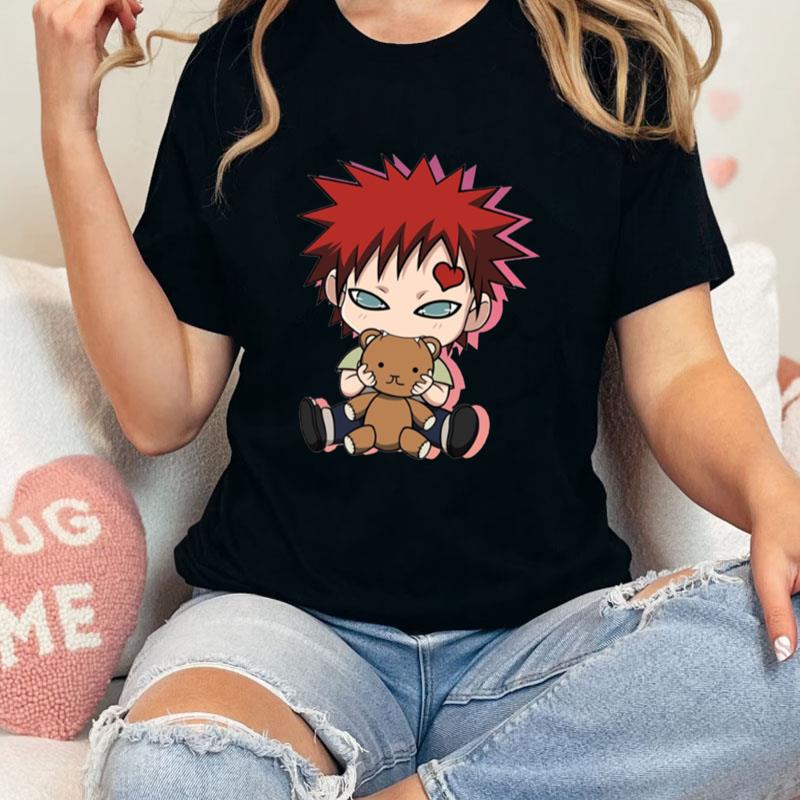 Suna No Gaara Fan Art Naruto Unisex T-Shirt Hoodie Sweatshirt