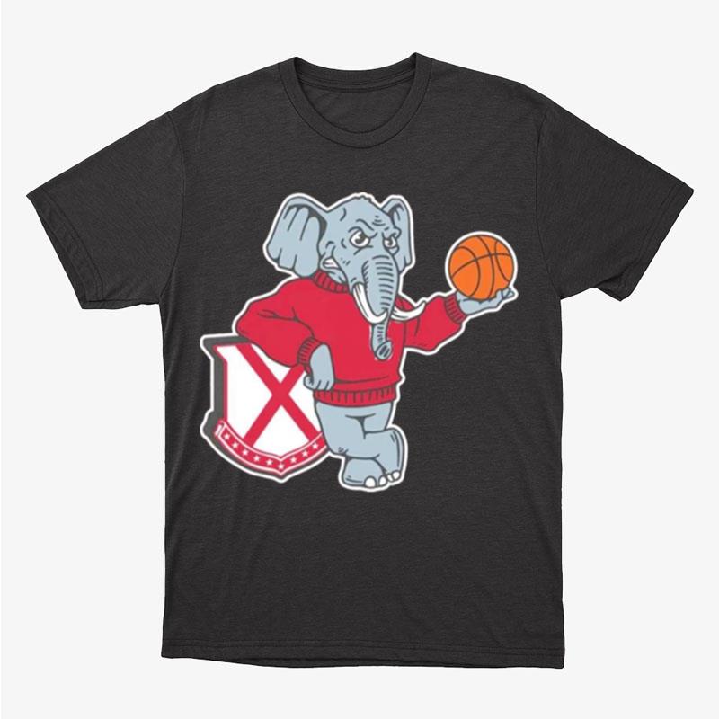 The Elephant Mascot Alabama Basketball Unisex T-Shirt Hoodie Sweatshirt