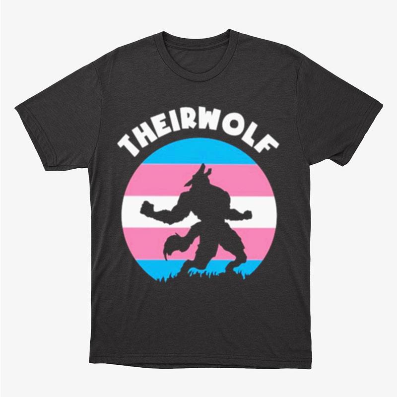 Theirwolf Trans Pride Lgb Unisex T-Shirt Hoodie Sweatshirt