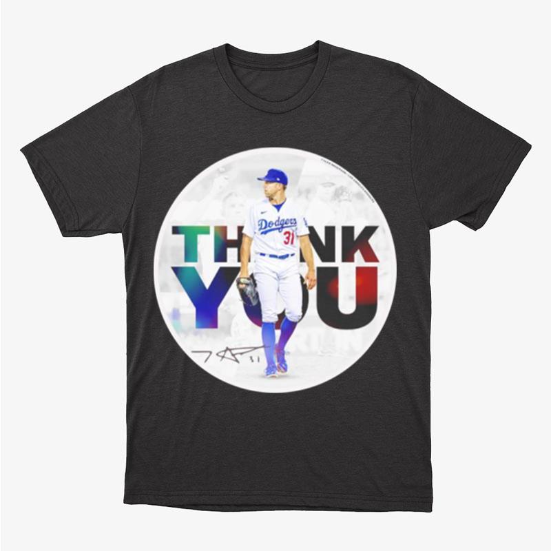 Tyler Anderson Los Angeles Dodgers Thank You Unisex T-Shirt Hoodie Sweatshirt