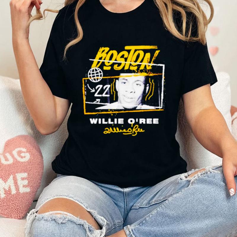 Willie O'ree Boston Ice Hockey Unisex T-Shirt Hoodie Sweatshirt