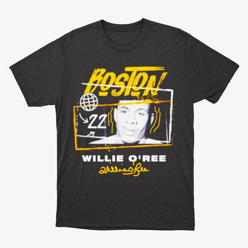 Willie O'ree Boston Ice Hockey Unisex T-Shirt Hoodie Sweatshirt